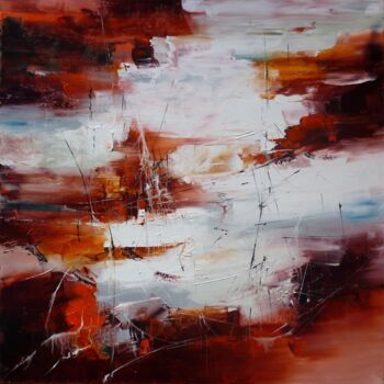 Painting titled "L'appel du large" by Christelle Veron Cherbonnier, Original Artwork