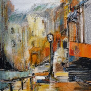 제목이 "Montmartre 2"인 미술작품 Christelle Veron Cherbonnier로, 원작, 다른