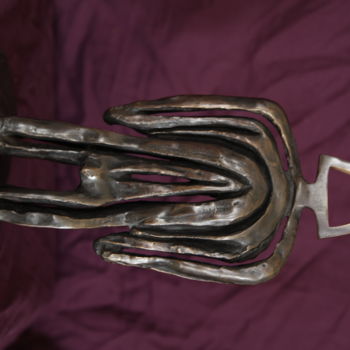 Sculpture intitulée "lui" par Christian Bader, Œuvre d'art originale, Bronze