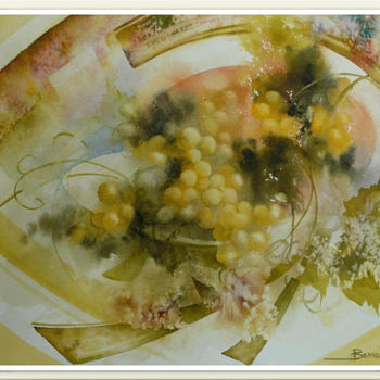 Ζωγραφική με τίτλο "Aquarelle originale…" από Christian Bessede, Αυθεντικά έργα τέχνης, Ακουαρέλα