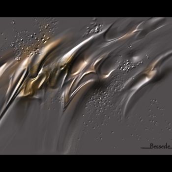 Digital Arts titled "Minéral 2" by Christian Bessede, Original Artwork, Digital Painting