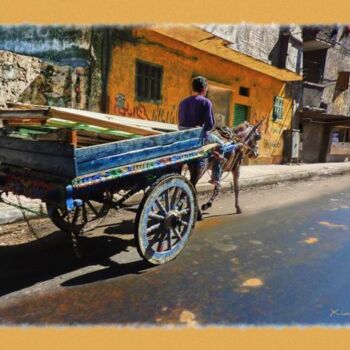 La charrette bleue (The blue cart) - Égypte