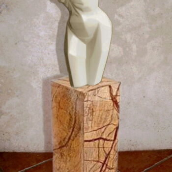 Sculpture intitulée "GRAND CORPS DE FEMM…" par Christian Choquet, Œuvre d'art originale, Résine