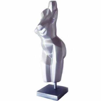 Sculpture intitulée "Corps de femme Cont…" par Christian Choquet, Œuvre d'art originale, Résine