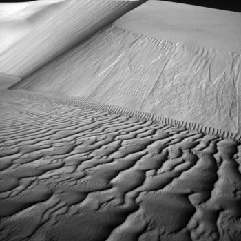 Photographie intitulée "Grande mer de sable" par Christian Clausier, Œuvre d'art originale