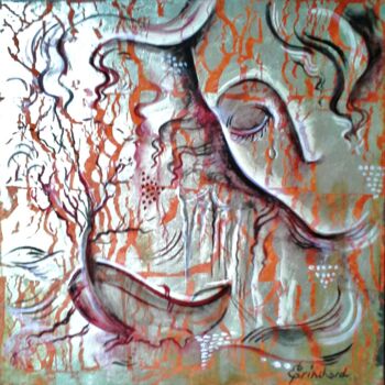 Картина под названием "Tristesse" - Christian Eprinchard, Подлинное произведение искусства, Масло