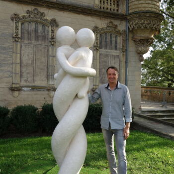 Sculpture titled "Enlacés." by Christian G (1PhiNi), Original Artwork