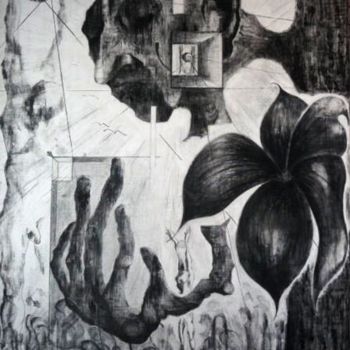 Peinture intitulée "Ecce homo" par Christian Giraud, Œuvre d'art originale