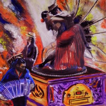 Painting titled "tango.jpg" by Christian Leroy Napoli, Original Artwork, Oil
