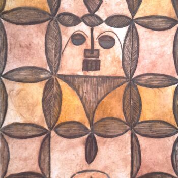 Отпечатки и Гравюры под названием "Souvenir Africain" - Christian Nouyrigat, Подлинное произведение искусства, гравюра