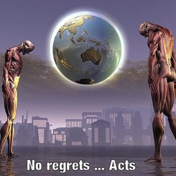 Digital Arts titled "No regrets ... Acts" by Christian Pavet, Original Artwork