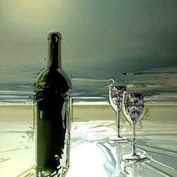 Arte digital titulada "Alcool" por Christian Pavet, Obra de arte original