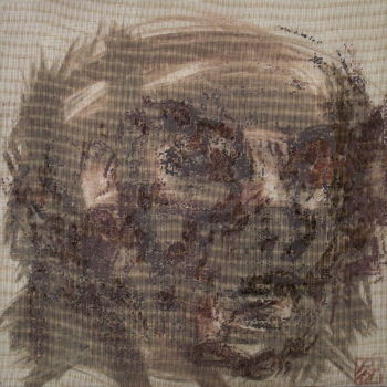 Painting titled "sans-titre-41x41-7.…" by Christian Piot, Original Artwork