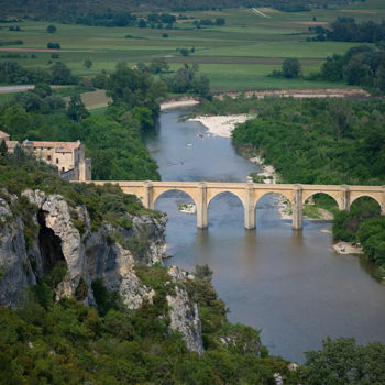Фотография под названием "Pont Saint Nicolas" - Christian Testaniere, Подлинное произведение искусства, Цифровая фотография