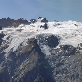"Le glacier de la Me…" başlıklı Fotoğraf Christian Testaniere tarafından, Orijinal sanat, Dijital Fotoğrafçılık