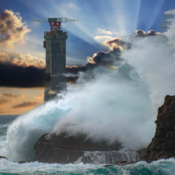 Fotografia intitulada "Le phare" por Christian Testaniere, Obras de arte originais, Fotografia digital