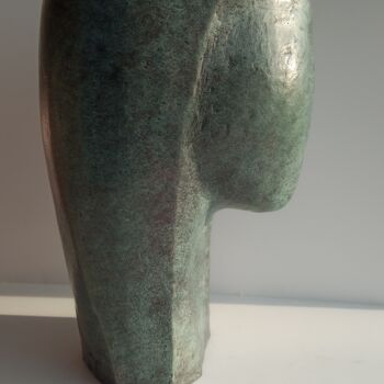 Sculpture titled "Isis" by Christian Vial, Original Artwork, Bronze