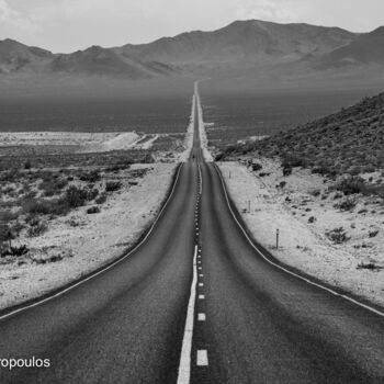 Photography titled "DEATH-VALLEY USA Ca…" by Christian Voulgaropoulos, Original Artwork, Non Manipulated Photography