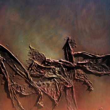 Картина под названием "18hi" - Christian Barras, Подлинное произведение искусства, Масло Установлен на Деревянная рама для н…