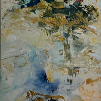 Peinture intitulée "Stromboli" par Christian Corvellec, Œuvre d'art originale, Acrylique