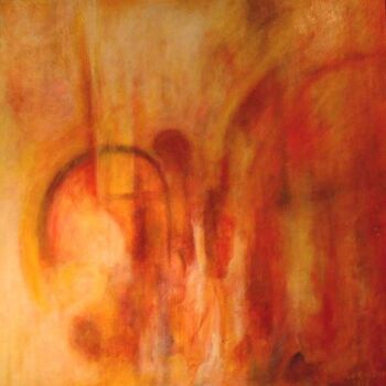 Painting titled "A CANTAT" by Christiane Corinthios, Original Artwork