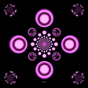 Digital Arts titled "MONOROSE 6" by Christiane Guilleminot, Original Artwork, 2D Digital Work