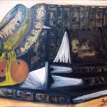 Pittura intitolato "Still life painting…" da Christiane Marette (Christiane Marette - B.C Créations), Opera d'arte originale…