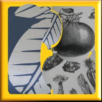 Arts numériques intitulée "la pomme" par Christiane Pettersen, Œuvre d'art originale