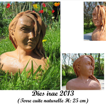 Скульптура под названием "diesirae.jpg" - Christiana Moreau, Подлинное произведение искусства