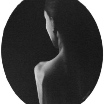 Peinture intitulée "profil de femme de…" par Christian Salaun, Œuvre d'art originale, Huile
