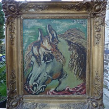 Peinture intitulée "cheval-1.jpg" par Christian Treussard, Œuvre d'art originale