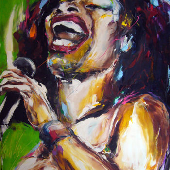 Painting titled "chant" by Christian Vey, Original Artwork