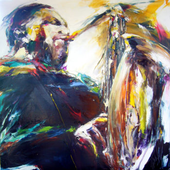 Painting titled "coltrane-suite" by Christian Vey, Original Artwork