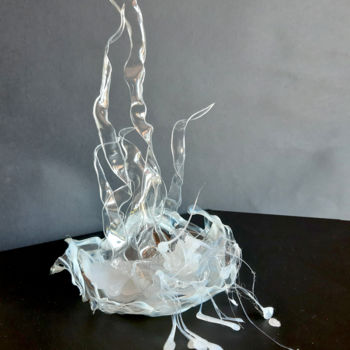 Sculpture intitulée "Structure 0.6" par Christine Barone, Œuvre d'art originale, Plastique