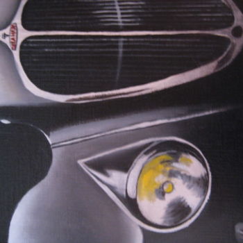 Pintura titulada "delahaye" por Christine Chevieux, Obra de arte original, Oleo