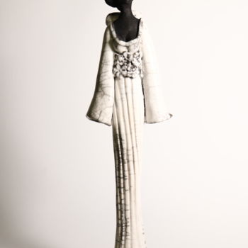 Escultura titulada "SUZUMI" por Christine Lavoute, Obra de arte original, Cerámica