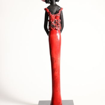 Sculpture titled "HELOISE" by Christine Lavoute, Original Artwork, Ceramics