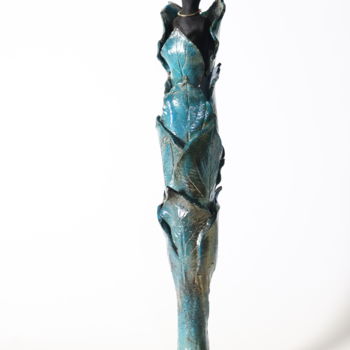 Sculpture titled "FLORE" by Christine Lavoute, Original Artwork, Ceramics