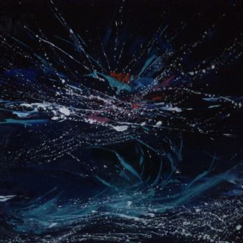 Malarstwo zatytułowany „galaxie” autorstwa Chris, Oryginalna praca