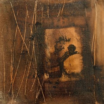 Картина под названием "Les musiciens" - Christine Membrez, Подлинное произведение искусства, Акрил Установлен на Деревянная…