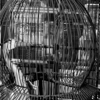 Fotografie mit dem Titel "la cage" von Christine Vannier, Original-Kunstwerk