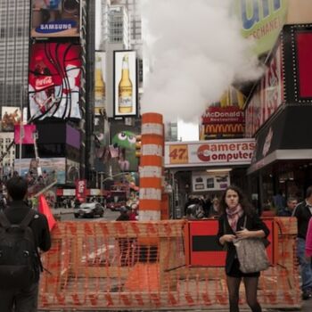 Photographie intitulée "Manhattan" par Christine Vannier, Œuvre d'art originale