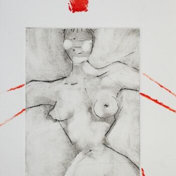 Отпечатки и Гравюры под названием "danseuse 7" - Christine Vannier, Подлинное произведение искусства, гравюра