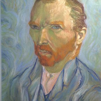제목이 "Vincent Van Gogh pa…"인 미술작품 Christine Barreau로, 원작, 파스텔