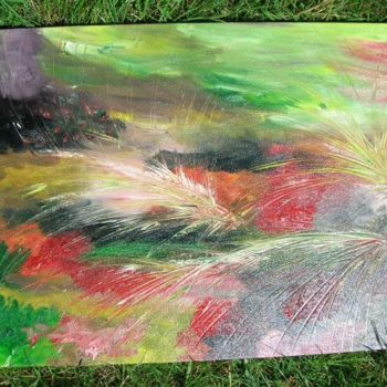 Painting titled "nature" by Christine Barbier, Original Artwork