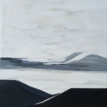 제목이 "Return from iceland…"인 미술작품 Christine Teisserenc로, 원작, 아크릴 나무 들것 프레임에 장착됨