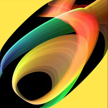 Digitale Kunst getiteld "colours storm" door Christine Zion, Origineel Kunstwerk, Digitaal Schilderwerk