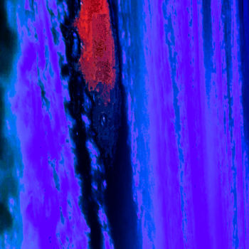 Digitale Kunst mit dem Titel "Deep fall 07" von Christine Zion, Original-Kunstwerk, Digitale Malerei