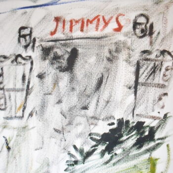 Peinture intitulée "Jimmy's" par Christoffer Christiaan Sandee, Œuvre d'art originale, Acrylique