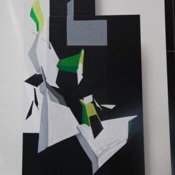 Pintura titulada "Graff-art" por Christophe Caniac, Obra de arte original, Acrílico